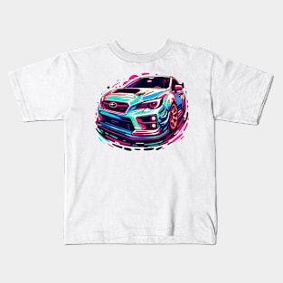 subaru sti Kids T-Shirt